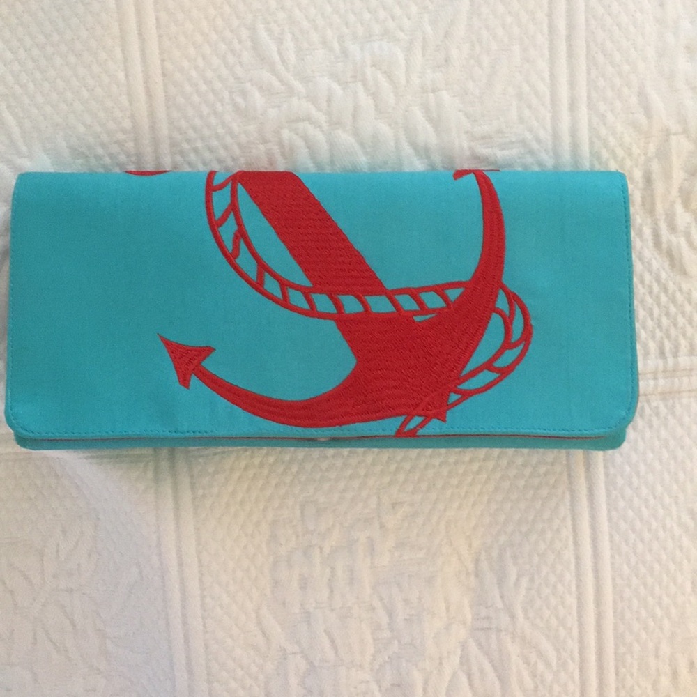 Nautical  Shiraleah Clutch